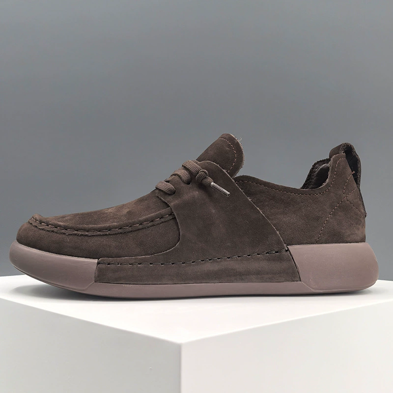 К sneakers стиль в корейском стиле из натуральной кожи, полуперчатые ботинки в демисезонной матовой отделке с европейским шиком