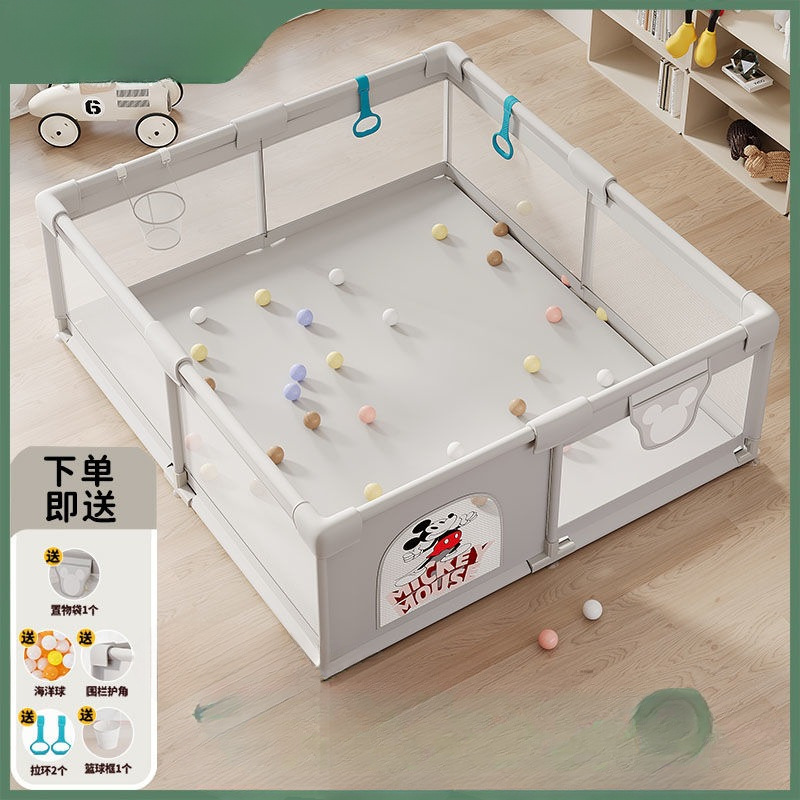 New Fence Baby Living Room Indoor Home Baby Crawling Mat Children's Crawling Mat Floor Game Guardrail