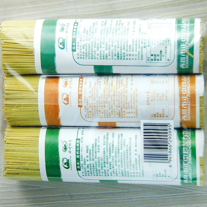 西昌の真ん中の苦いそばの900グラムの大凉山の特色の農産物の卵の力のさわやかな麺の組み合わせの麺のそうめん|undefined