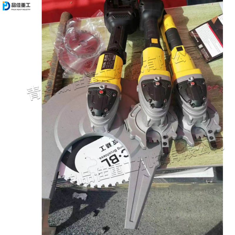 手持式电动钢筋冷切锯 220v方形钢管下料机 900w金属螺纹杆切割锯