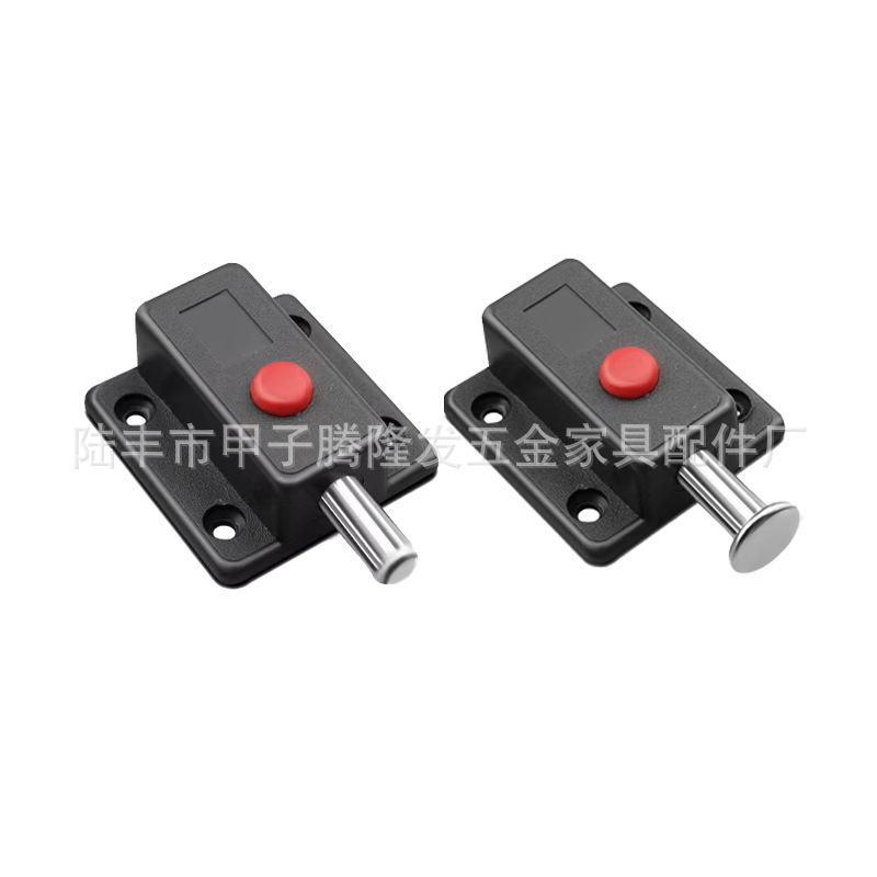 腾隆发 Hardware cabinet doors and windows automatic plastic spring plug -in sales window automatic button cabinet door insertion