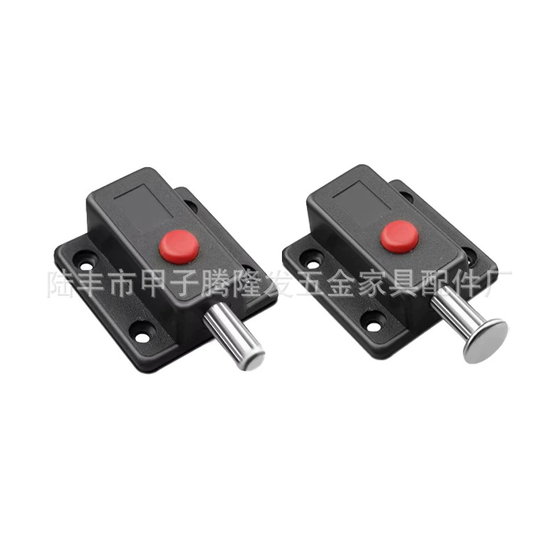 腾隆发 Hardware cabinet doors and windows automatic plastic spring plug -in sales window automatic button cabinet door insertion