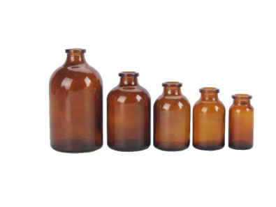 厂家30ml50ml100ml棕色玻璃瓶模制瓶卡口西林瓶高分子塞香薰瓶子