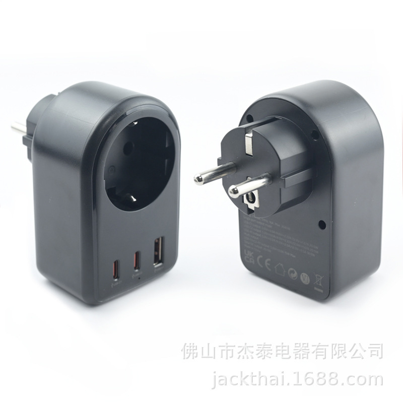 Amazon Europe best selling items, European adapter charger, fast charging European socket, double C- port charging