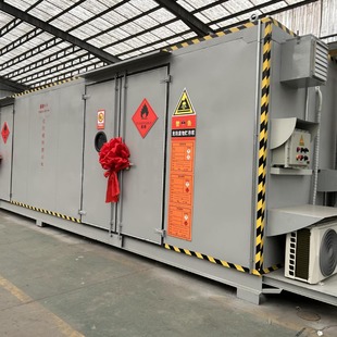 Explosion-Proof Hazardous Waste Temporary Storage Hazardous Waste Temporary Storage Cabinet Removable Container Hazardous Chemicals Warehouse Environmental Protection