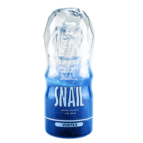 Colorful snail transparent airplane cup penis exerciser male masturbation device sex toys toys foreign trade wholesale