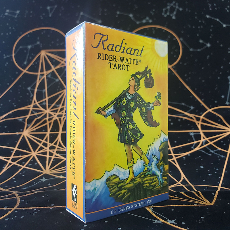 Rider-Waite Cards 12×7 Orange Knight Tarot Oracle Cards Direct From The Manufacturer_voghion.com