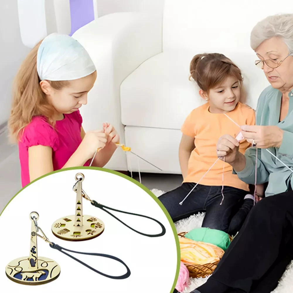 [Amazon Portable Wrist Yarn Holder, деревянная портативная подставка для пряжи на запястье]