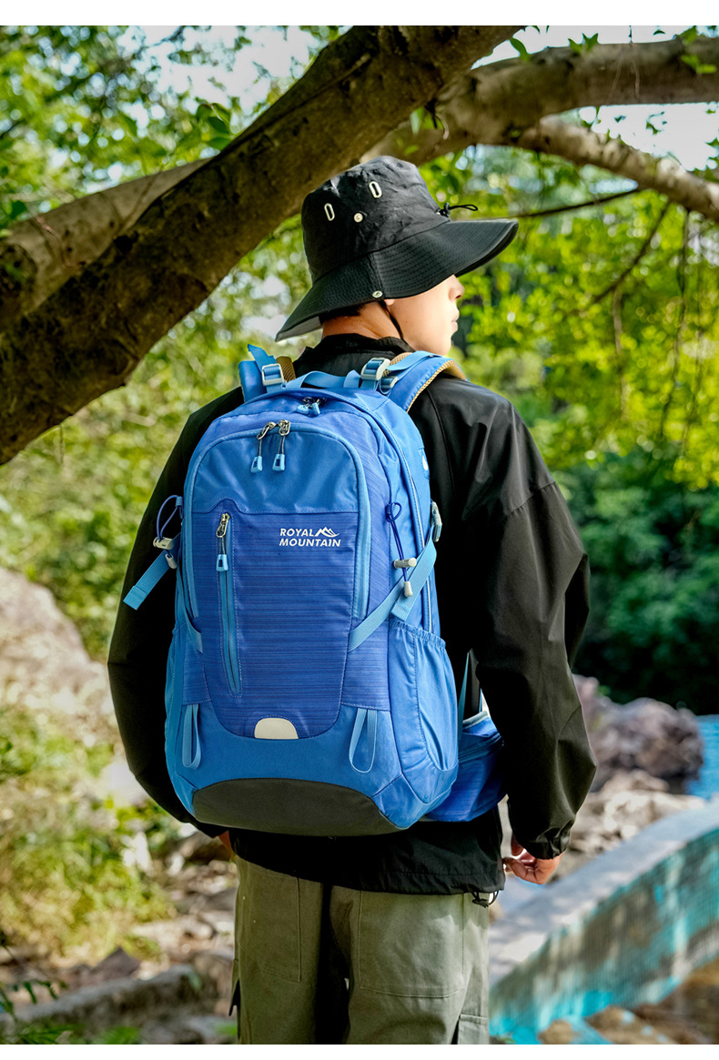 Mountaineering Backpack For Hiking Travel And Cycling Large Capacity_voghion.com
