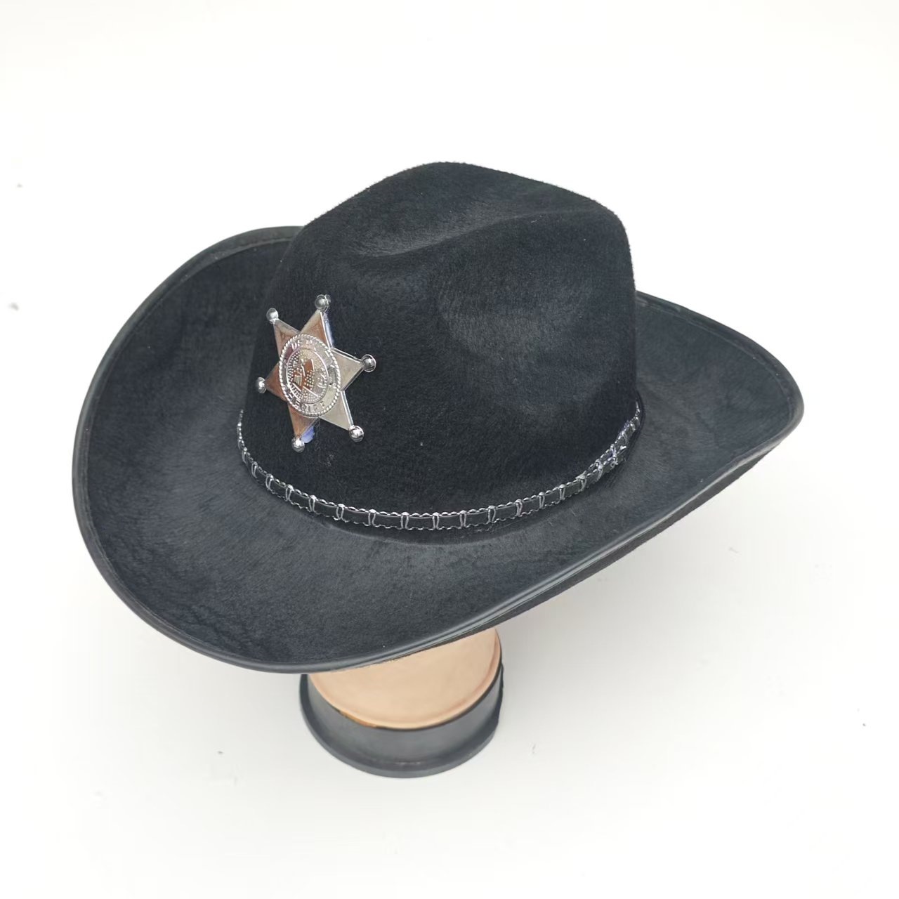 Sombrero de vaquero occidental para hombres y mujeres Sombrero de vaquero occidental americano general Venta caliente Sombrero para el sol para adultos