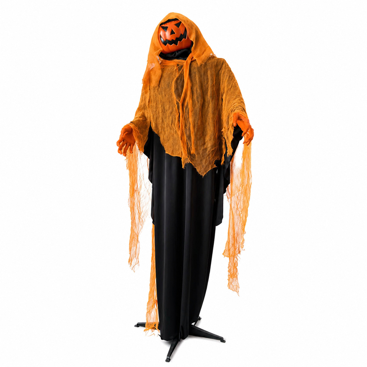 Nuevos productos de Halloween controlados por voz gran lámpara de calabaza accesorios eléctricos juguetes decoración accesorios terroristas transfronterizos fantasmas colgados