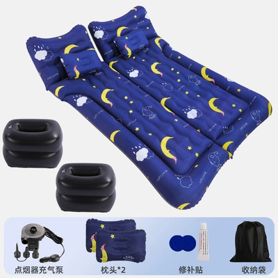 Sleeping Mat – Vehicle-mounted inflatable bed - suv-trunk-rear-seat-oxford-cailan-with-double-pier