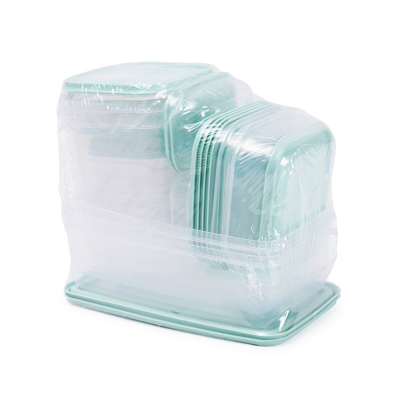 冷蔵庫タッパープラスチック食品ボックスお弁当電子レンジお弁当箱サイズ17点セット収納シールタッパー|undefined