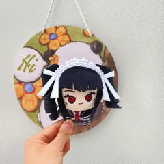 10 センチメートルセレステイナヌヌボディ七海千秋綿人形ダンガンロンパファン人形ぬいぐるみペンダント