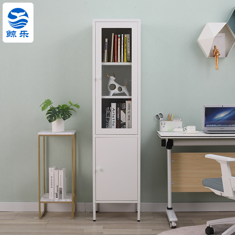 Moderno minimalista acero blanco aparador gabinete alto estilo industrial pecho de cajones balcón gabinete de la ventana de la bahía del gabinete bajo gabinete de almacenamiento