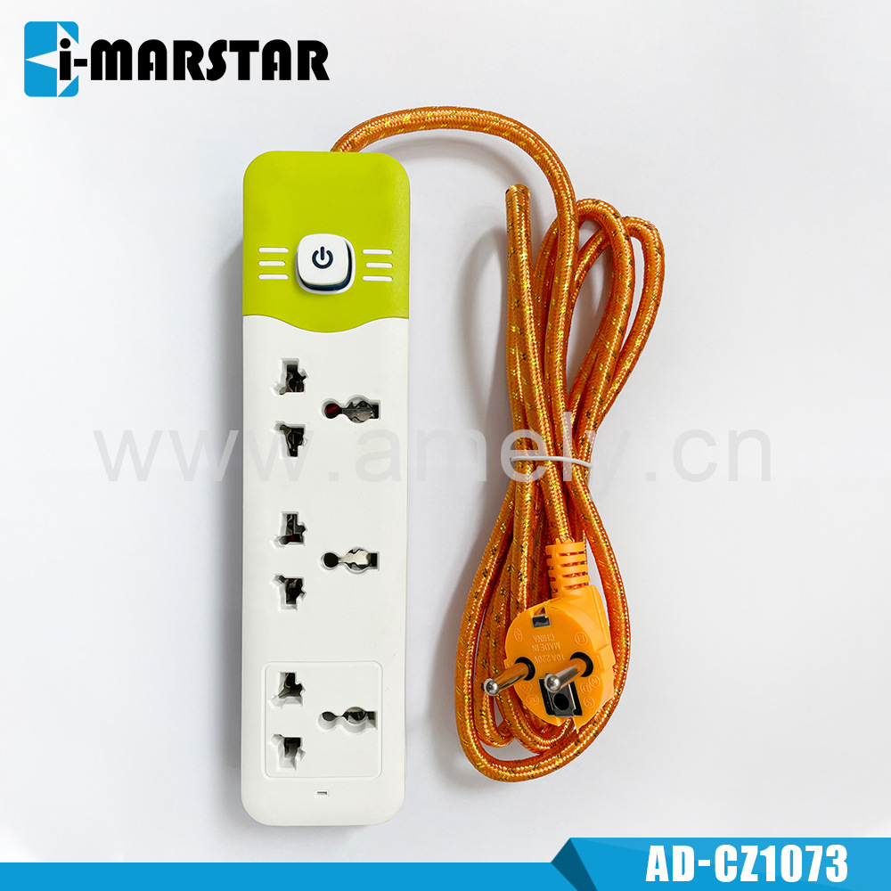 I-MARSTAR 多功能插座USB排插 3孔插座插排欧规美规英规插座