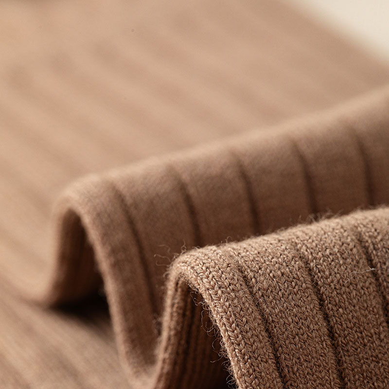 Calzini sopra il ginocchio in cashmere, calzini in pile da donna, autunnali e invernali, calzini lunghi, spessi e caldi, calzini alti invernali fino al ginocchio_voghion.com