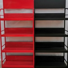 超市小货架展示架食品饮料文具置物架子润滑油美缝剂电池机油货架