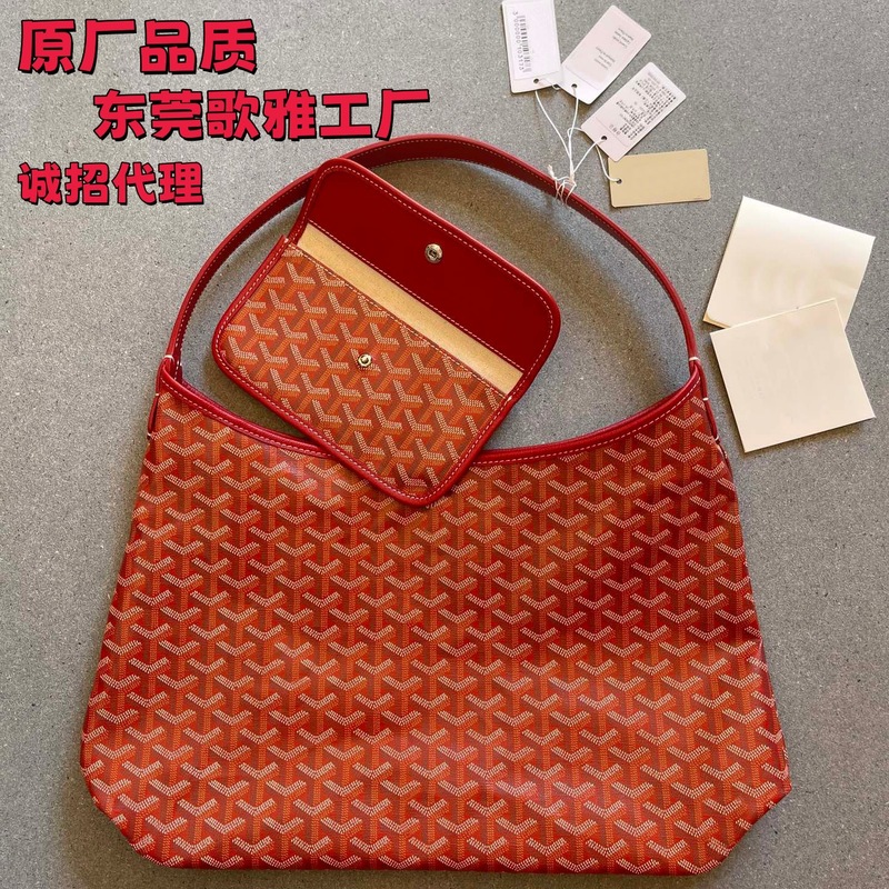 Goyard Dogtooth Bag, Goyard Hobo Shoulder Underarm Bag, Large Capacity Printed Commuter Shopping Bag Goyard Dogtooth Bag, Goyard Hobo Shoulder Underarm Bag, Large Capacity Printed Commuter Shopping Bag