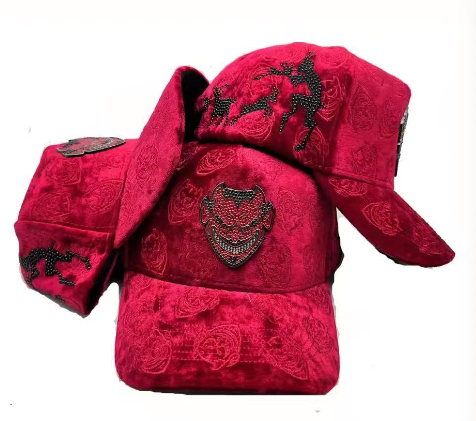 Nuevo punto transfronterizo Dandy sombrero barbas sombrero hip-hop ajustable Dandy barba sombrero