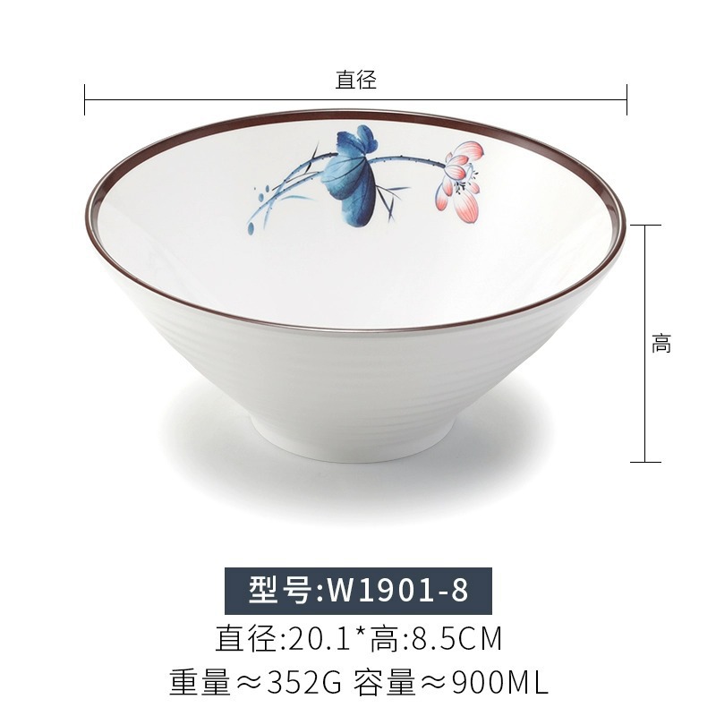 W1901-8 블루 로터스