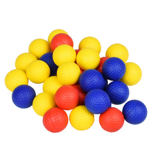 Golf PU ball sponge ball PU Foam ball soft ball color sponge ball driving range ball 42mm