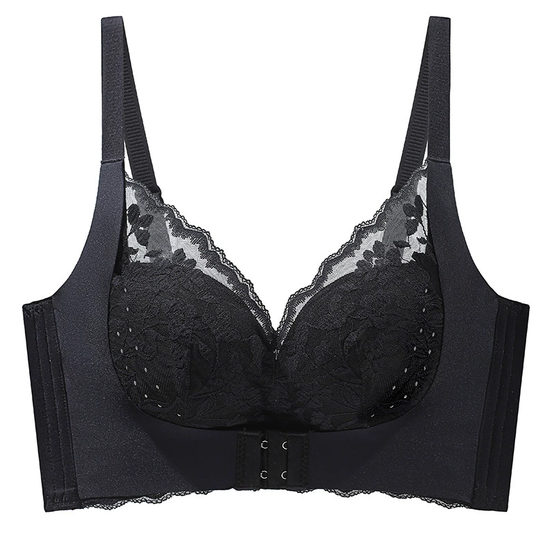 岱魅姿 Wireless bra, push up bra, lace supporting underwear, bra top