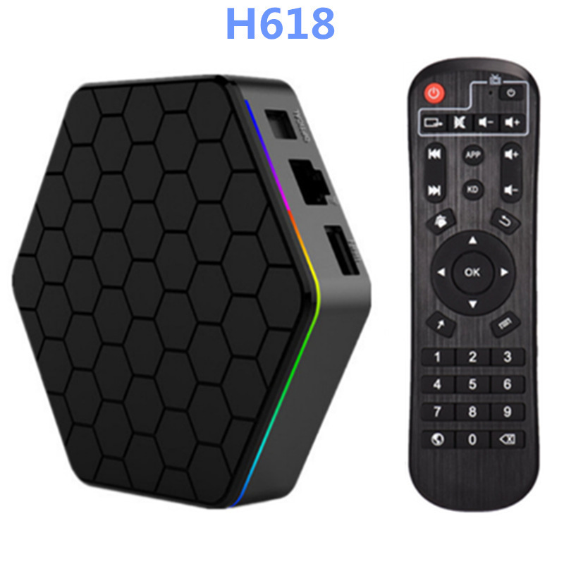Cross-Border T95Zplus Set-Top Box H618 Wifi6 8K Hd Tv Box Android 12 Network Set-Top Box