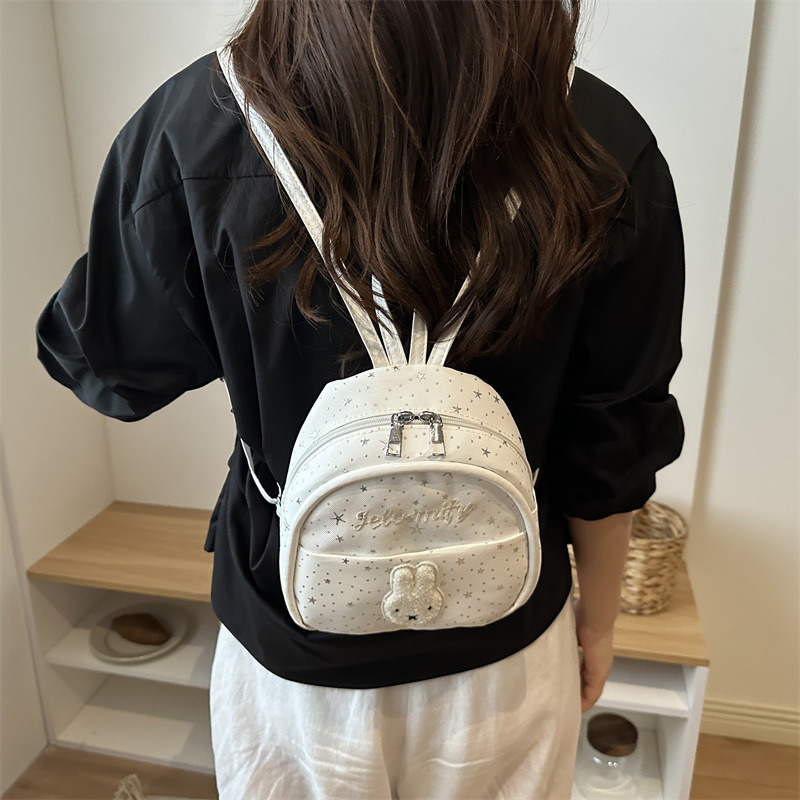 Tendencia nueva moda casual bolso de mujer textura simple nicho mochila 2026 mochila de verano