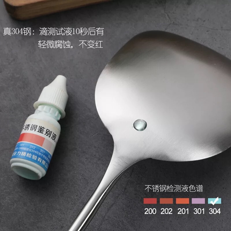 卸売 厚手ステンレス製鍋つかみ・スプーン 家庭用クリエイティブ調理器具セット おろし金・麺用スプーン・ご飯用スプーン・焦げ付き防止フライパン用スプーン|undefined
