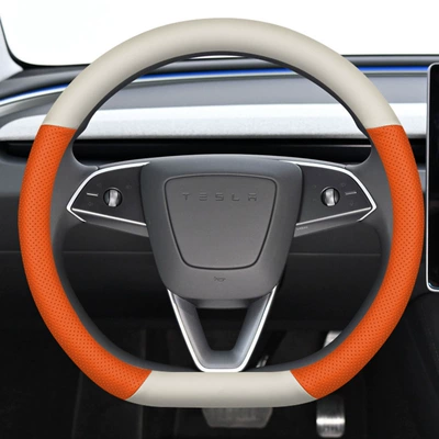 Steering wheel cover: Model3 Tesla ModelY Mao