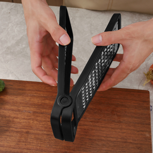 Stainless steel folding double-sided vertical vegetable grater