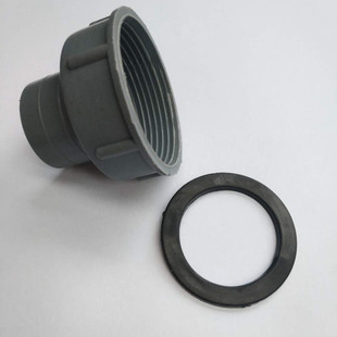 Stainless Steel Sink Drain Adapter Accessories Plastic Thread to Straight Plug Type Reducing Φ46 Threaded Head
