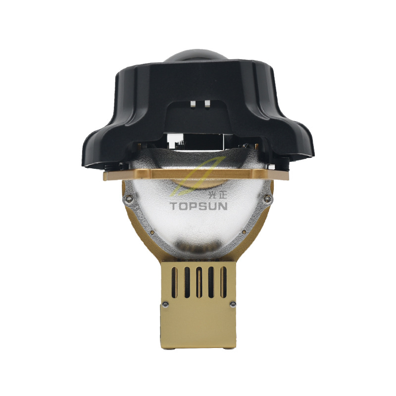 Faros Delanteros para Automóviles al por Mayor, Lentes Bi-xenón LED de 3.0 Pulgadas, Cubierta Decorativa Cuadrada Especial, Accesorios de Modificación y Mejora, Protector de Luz