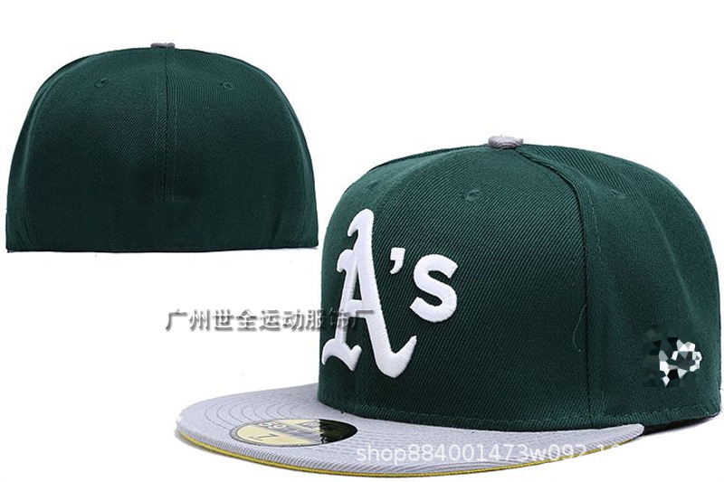 完全密閉型スポーツチーム野球帽、男性と女性用、刺繍入りフラットつば帽子、日焼け防止ひさしキャップ、調節不可能な帽子|undefined