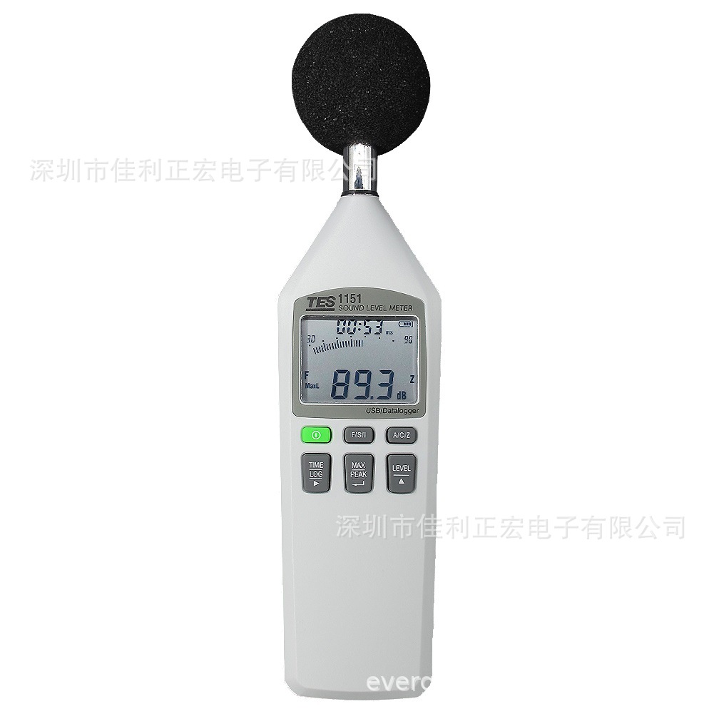 TES-1151音量计泰仕牌TES1151噪声测量仪器自动数据记录