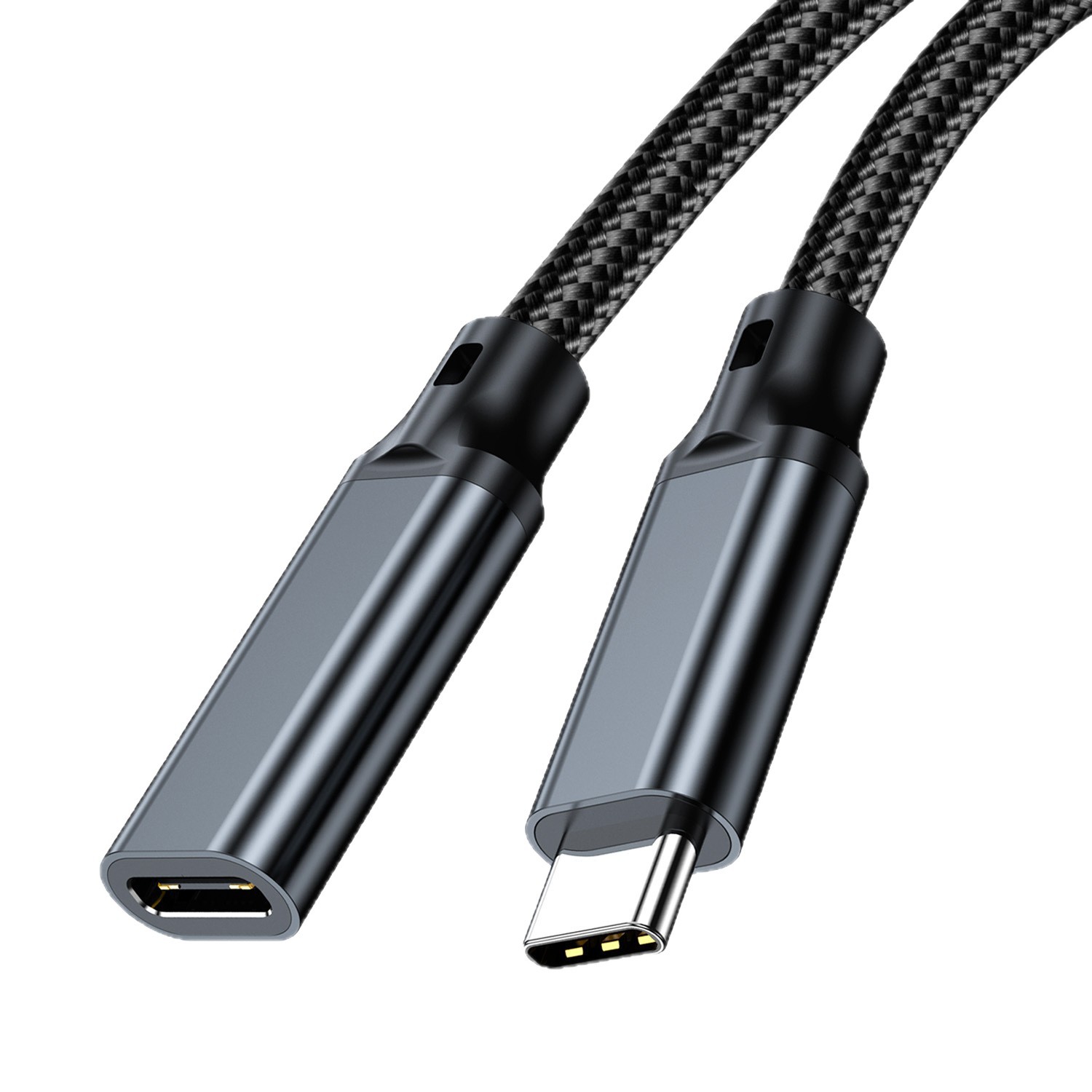 Cable de Extensión Tipo C Macho a Hembra 240W 20Gbps 8K de Nailon Trenzado para Ordenador image 7
