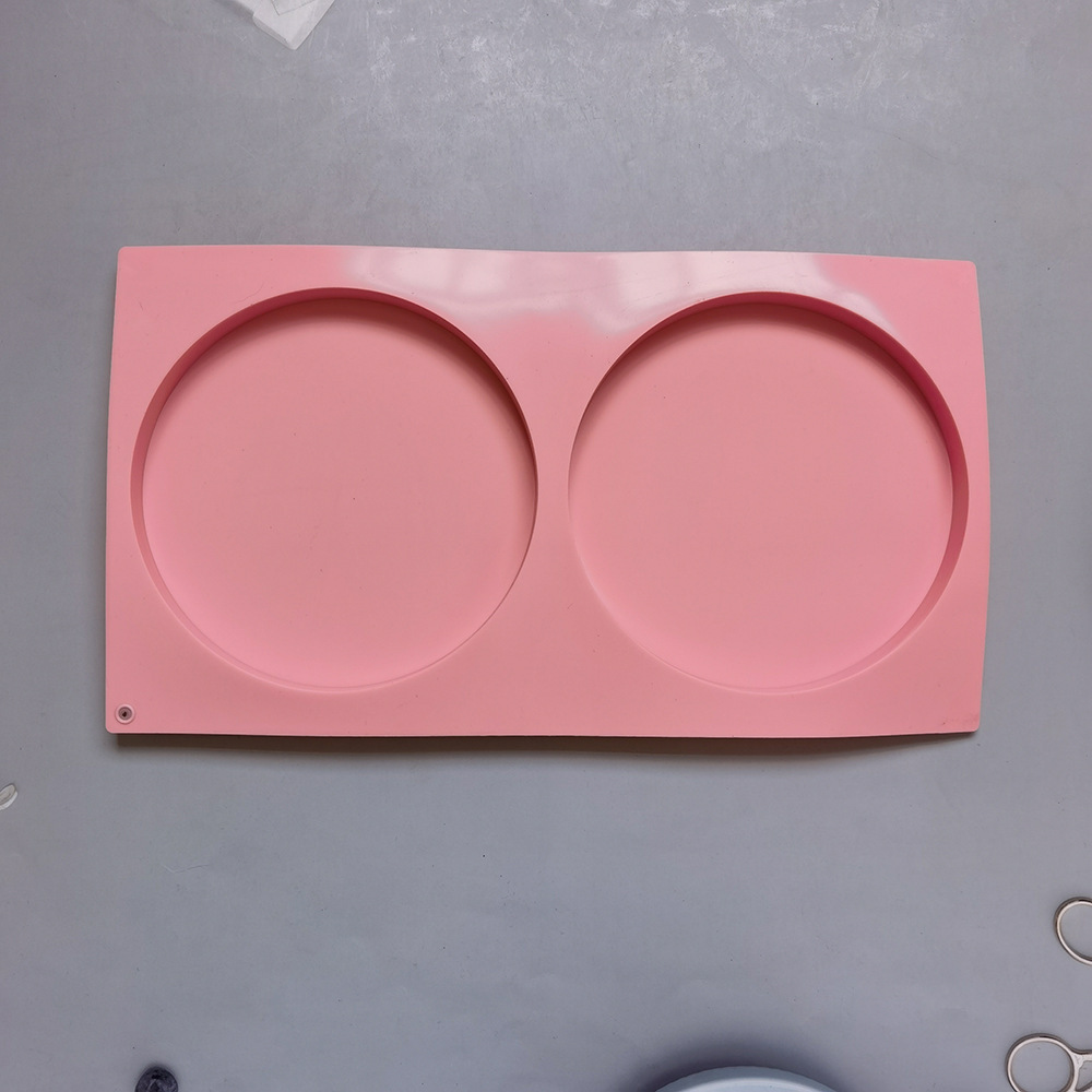 2 discos 380 molde de silicona para pastel de chocolate molde de pan herramientas de panadería