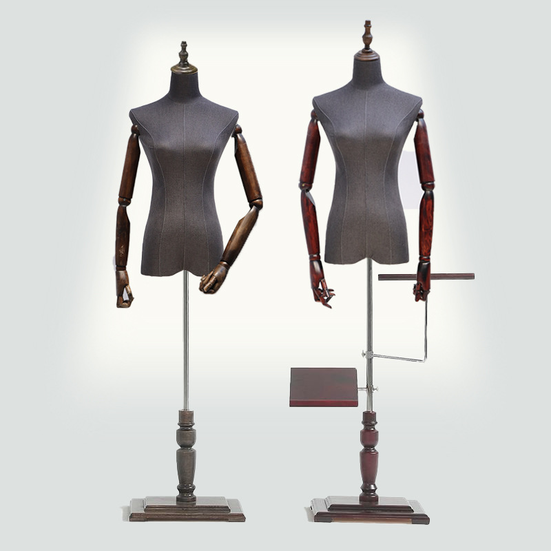 Tienda de ropa coreana de alta calidad, accesorios de modelo, estante de modelo de gaúcia, estante de exhibición de cuerpo humano completo. image 2
