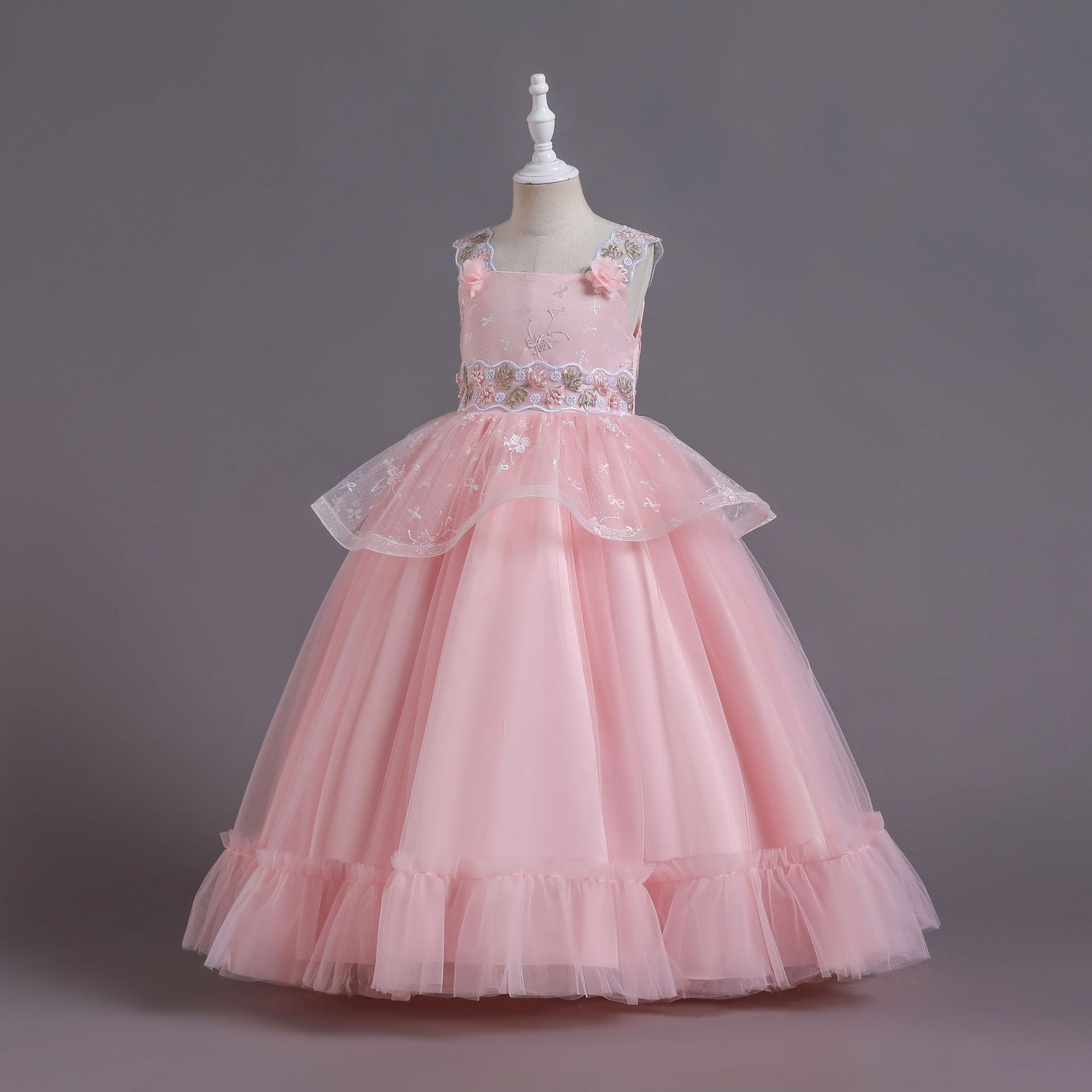 儿童礼服 公主裙 连衣裙 钢琴演出服