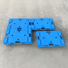 ✅乌龟车平板手推车物流仓库搬运周转车万向轮可拼接塑料板车