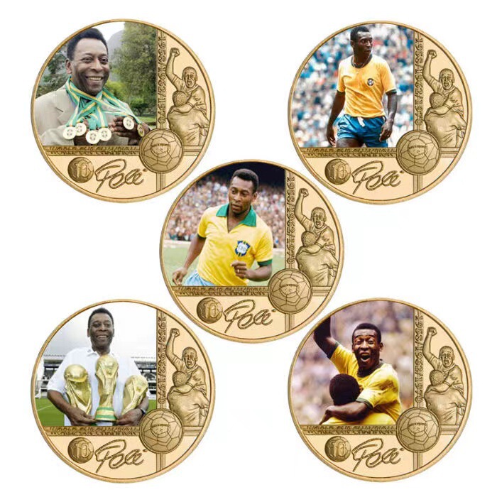 King Bailey Commemorative Coins Gold Coins Gold Plated Die Casting Badge Collection Medal Commemorative Coin Gift