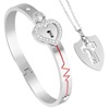 Bracelet for beloved with key stainless steel