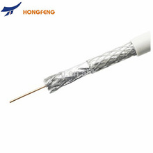 白色同軸線75ohm RG6 COAXIAL CABLE 臨安廠家生產 同軸電纜 定制