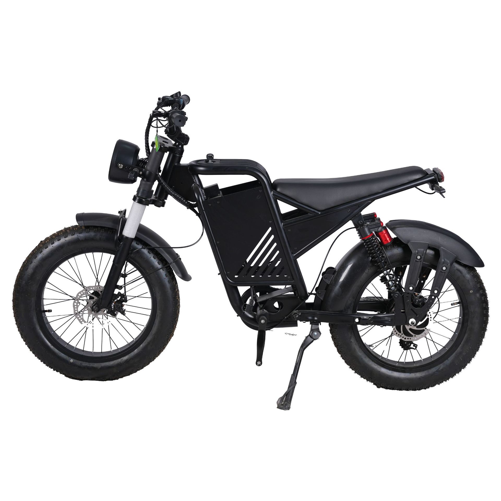 Black Knight Cross-Border Export Electric Motorcycle, Electric Bicycle, Off-Road Electric Motorcycle, Electric Vehicle with Dual Shock Absorbers and Off-Road Tires