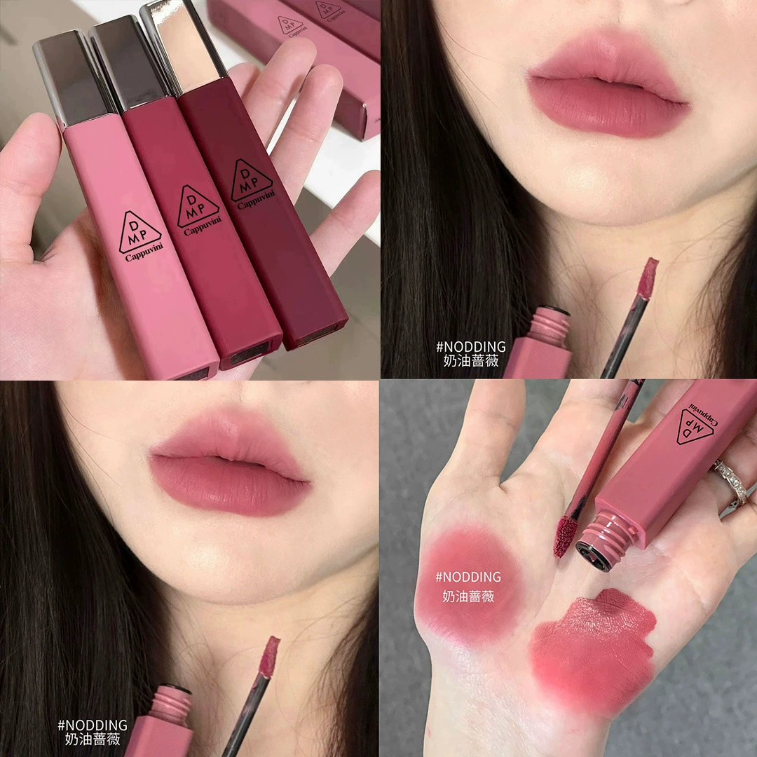 Coal Cappuvini Cloud Lip Glaze Lip Mud Matte Velvet White Easy to Fade Color Makeup Lip Color Student Fair Price
