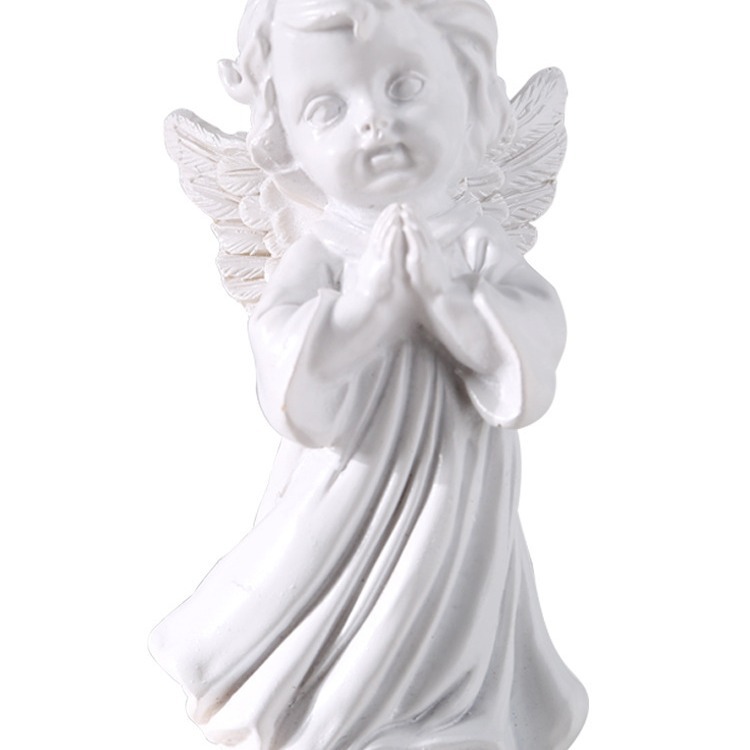 American girl angel statue resin decoration desktop mini decoration wedding supplies couple doll decoration 
