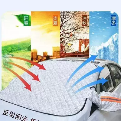 Sun Protection Car Cover, Magnetic Anti-Freeze – Car snow shield