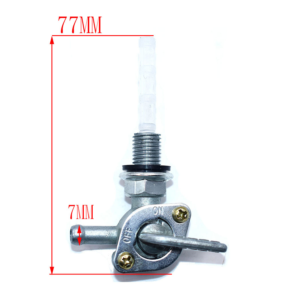 Accesorios de modificación de motocicleta interruptor scooter interruptor de aceite interruptor de tanque de combustible interruptor de circuito de aceite olla de aceite interruptor de Tanque de combustible auxiliar