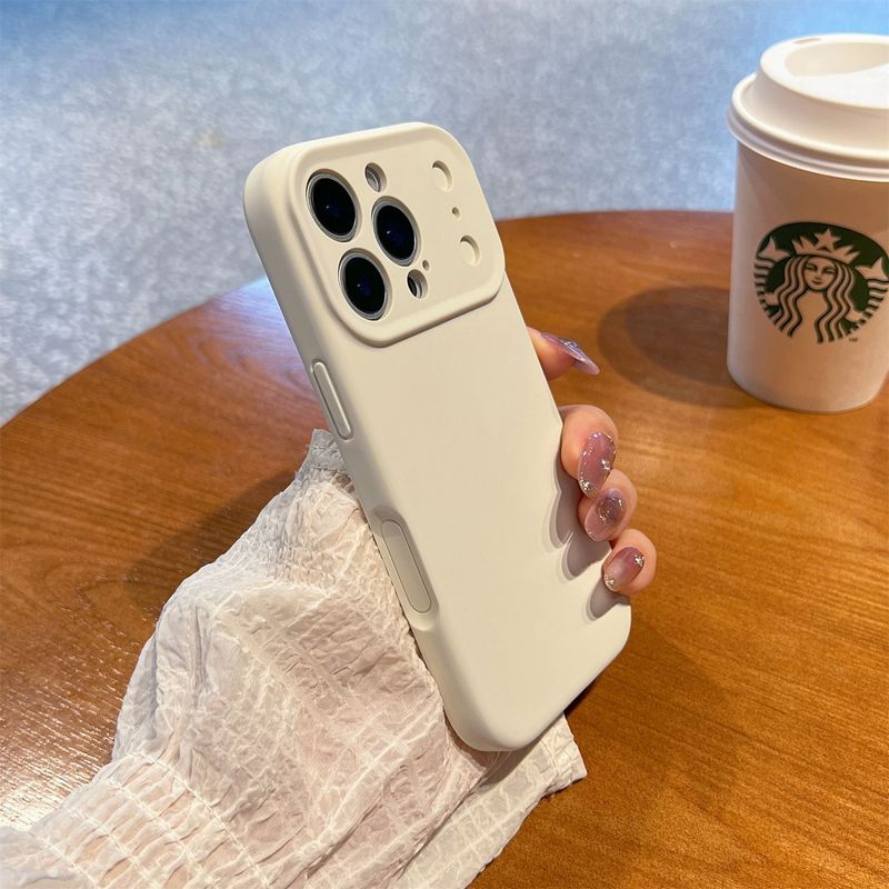 秒变17适用苹果16promax手机壳液态硅胶iphone16镜头全包防摔壳女|undefined
